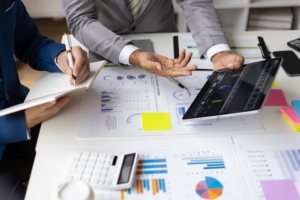 How to improve business profitability chart showing margin analysis and cost structure for a growing Southern Ontario company